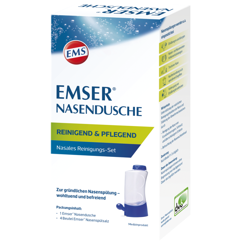 EMSER Nasendusche Kombipackung