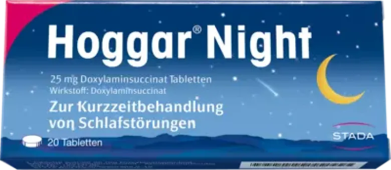 Produktabbildung: HOGGAR Night Tabletten von STADA Consumer Health Deutschland GmbH