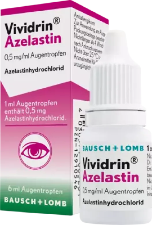 Angebot - VIVIDRIN Azelastin 0,5 mg/ml Augentropfen - 12910546
