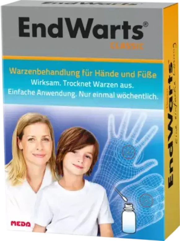 Produktabbildung: ENDWARTS Classic Lösung von Cooper Consumer Health Deutschland GmbH