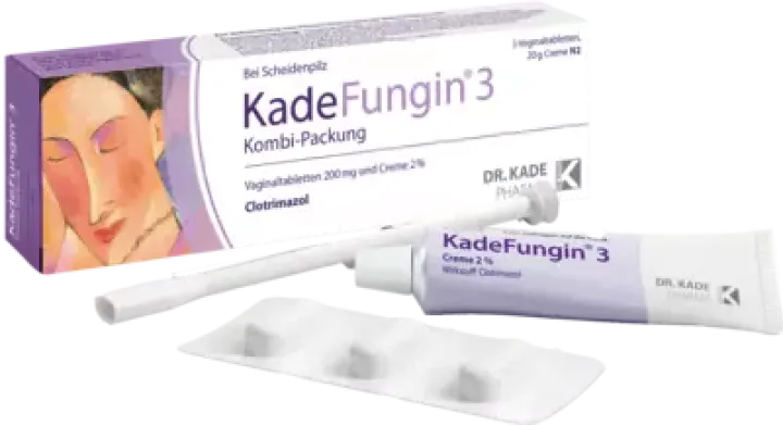 Angebot - KADEFUNGIN 3 Kombip.20 g Creme+3 Vaginaltabl. - 03766139