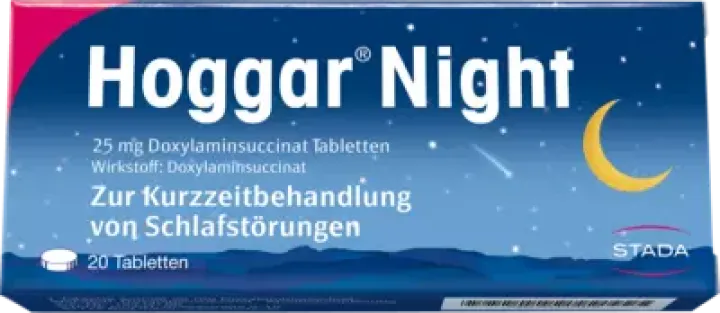 Produktabbildung: HOGGAR Night Tabletten von STADA Consumer Health Deutschland GmbH