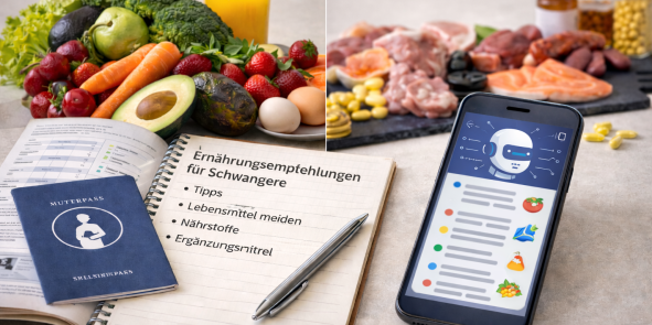 Symboldarstellung für Ernährungspläne von Chatbots
